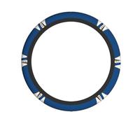 WZYCWB Louisiana State Flag Steering wheel cover - Skin-friendly and soft material, sweat-absorbing and breathable design, non-slip and wear-resistant