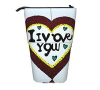 WZYCWB Love Confessions Printed Retractable Pen Holder for Dorm or Office use.