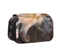 WZYCWB Magic Lily Printing Portable Pencil Case ideal for organizing pens in the office or storing makeup brushes