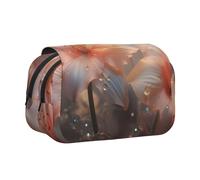 WZYCWB Magic Vermilion Printing Portable Pencil Case ideal for organizing pens in the office or storing makeup brushes