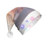 WZYCWB Magical White Roses Adult LED Party Hat, Holiday Party Decoration