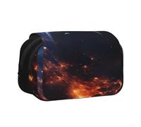 WZYCWB Magnificent Planet Printing Portable Pencil Case ideal for organizing pens in the office or storing makeup brushes