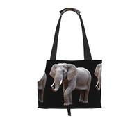 WZYCWB Majestic elephant Printed Pet Shoulder Bag - Lightweight, Breathable Travel Small Pet Shoulder Bag