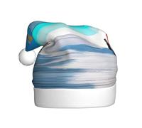 WZYCWB Maldives Holidays Adult Christmas hat, unisex, Santa Claus, Christmas, Halloween, holiday party adult plush Christmas hat