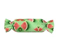WZYCWB Many Pieces of Watermelon Patterned Cylindrical Pillows are Perfect for Long-haul Flights, naps at The Office, and Relaxation at Home.