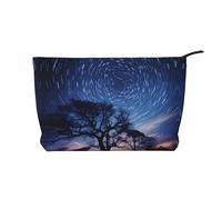 WZYCWB Many Stars Printed Cosmetic Storage Bag, Perfect for Business Trips and Travel.