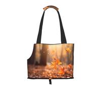 WZYCWB Maple Leaf in the Sun Printed Pet Shoulder Bag - Lightweight, Breathable Travel Small Pet Shoulder Bag