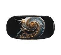 WZYCWB Mechanical Shell Large Capacity Pencil Bag - Multifunctional Storage Box, Portable and Durable Pencil Bag for Office and School Supplies