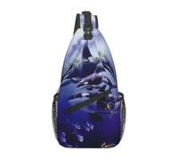 WZYCWB Men's Sea Whale Print Crossbody Sling Bag - Casual Shoulder Backpack with Adjustable Strap for Running, Hiking & Daily Commutes