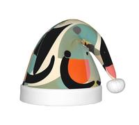 WZYCWB Mid-Century Modern Art Cat New Year Party Children's Hat, Christmas Event Stage Performance Holiday Party Scene Children's Fashion Christmas Hat