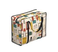 WZYCWB Mid Century Modern Portable Storage Bag for Adults, 48.7L, Polyester, Zippered, 53 x 40 x 23 cm, Foldable Lightweight
