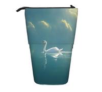 WZYCWB Middle Goose River Printed Retractable Pen Holder Suitable for use as a Simple Cosmetic Bag, Wallet, etc.