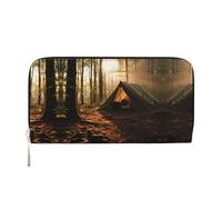 WZYCWB milk cow Leather clutch bags zipper wallets and card holders are perfect for travel or daily use, Marquee, One Size