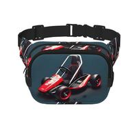 WZYCWB Mini Kart Sports Waist Bag, Trendy and Fashionable Crossbody Bag, Lightweight Travel Small Bag