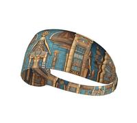 WZYCWB Miraculous frescoes Printed sports headband, sports sweatband, moisture wicking