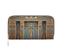 WZYCWB Miraculous frescoes Printed zippered wallet perfect for travel, business, and everyday wear. Holds cell phones and cash.
