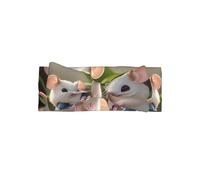 WZYCWB Mother and Child Rat Bow Headband Children Elastic Bow Hair Accessories 0-6 Months Hair Bows for Newborn Infant Toddlers