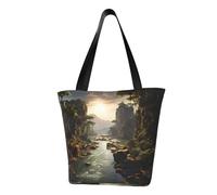 WZYCWB mountains and rivers Fashionable shoulder handbag, women's crossbody shoulder bag, suitable for weekend travel shopping shoulder bag