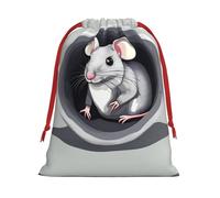 WZYCWB Mouse in the Hole S Printed Gift Bags - Perfect for Weddings, Christmas, Birthdays, and Parties - S - L
