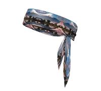 WZYCWB Mt. Fuji in Early Spring Printed Sports Headband, Men's and Women's Headscarf for Playing Ball, Morning Jogging, Outdoor Sports