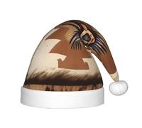 WZYCWB Native American Patterns New Year Party Children's Hat, Christmas Event Stage Performance Holiday Party Scene Children's Fashion Christmas Hat