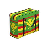 WZYCWB Native Hawaiian Flag Portable shopping storage bag