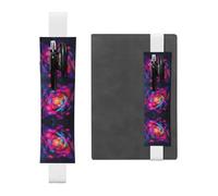 WZYCWB Neon Cube Combination Leather pen holder bookmarks, adjustable diary bookmarks, perfect as back-to-school or Christmas gifts,