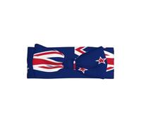 WZYCWB New Zealand Flag Bow Headband Children Elastic Bow Hair Accessories 0-6 Months Hair Bows for Newborns Infants Toddlers
