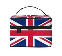 WZYCWB New Zealand Flag Large cosmetic bag for women, portable large capacity cosmetic bag, travel cosmetic bag storage bag for girls, Black, One Size, Black, One Size