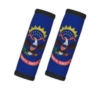 WZYCWB North Dakota State Flag Printed Trolley Cover - Luggage Accessories, A Comfortable Travel Companion
