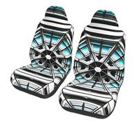 WZYCWB Octagon Building Car Seat Protectors (2 Pack) - Vehicle Seat Covers for Sedan, SUV, Truck & Van, Interior Protection