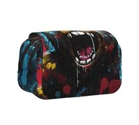 WZYCWB Open-mouthed bear Printing Portable Pencil Case ideal for organizing pens in the office or storing makeup brushes