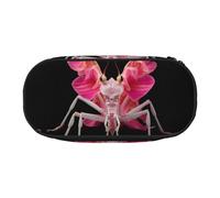WZYCWB Orchid Praying Mantis Large Capacity Pencil Bag - Multifunctional Storage Box, Portable and Durable Pencil Bag for Office and School Supplies