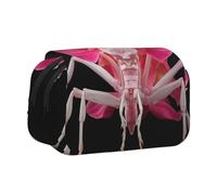 WZYCWB Orchid Praying Mantis Printing Portable Pencil Case ideal for organizing pens in the office or storing makeup brushes