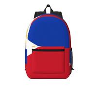 WZYCWB Philippine flag Printed backpack with pockets - suitable for work, business trips, travel, sports