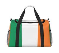 WZYCWB Philippine flag Printed fitness travel bag. Perfect for yoga training, short trips, and swimming gear., Irish Flag, One Size
