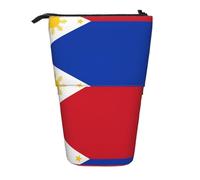 WZYCWB Philippine Flag Printed Retractable Pen Holder for Dorm or Office use.