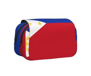 WZYCWB Philippine flag Printing Portable Pencil Case ideal for organizing pens in the office or storing makeup brushes