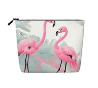 WZYCWB Pink Flamingo Patterned cosmetic bag, travel cosmetic bag, multifunctional storage bag, storage for daily necessities