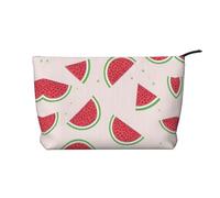 WZYCWB Pink Watermelon Patterned Toiletry Storage Bag, Essential for organizing Cosmetics and Skincare Products.