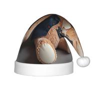 WZYCWB Plush bunny doll Patterns Kids' Christmas Party Hats, Soft and Comfortable, Gentle on Skin, Kindergarten Class Party Gifts