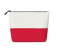 WZYCWB Polish flag Patterned cosmetic bag, travel cosmetic bag, multifunctional storage bag, storage for daily necessities