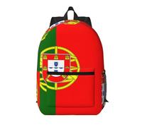 WZYCWB Portuguese flag Printed backpack with pockets - suitable for work, business trips, travel, sports
