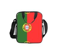 WZYCWB Portuguese flag Transparent Shoulder Bag Lunch Handbag with Zipper and Shoulder Strap for Women Men Work Shopping