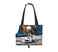 WZYCWB Puppet on skateboard Lightweight travel bag for cats & breathable small dog shoulder bag for easy portability