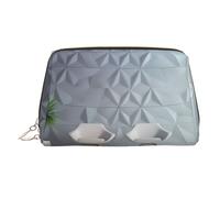 WZYCWB Quiet Space Printed Leather Cosmetic Bag for Women - Stylish and Soft, Durable