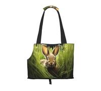 WZYCWB Rabbit in the bush Lightweight travel bag for cats & breathable small dog shoulder bag for easy portability