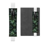 WZYCWB rainforest leaves Diary pencil pouches, PVC pen holders and pen holders with elastic bands, and bookmarks are the best gift choices.