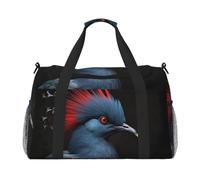 WZYCWB Red Bird Head Handheld travel bag weekend bag fitness yoga bag suitable for fitness and other scenarios, Red Bird Head, One Size