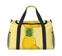 WZYCWB Red Leaf Bird Printed fitness travel bag. Perfect for yoga training, short trips, and swimming gear., Cartoon Pineapple, One Size
